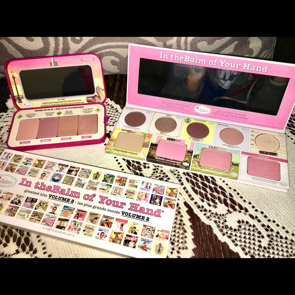 NEW THE BALM 2 MAKEUP PALETTES